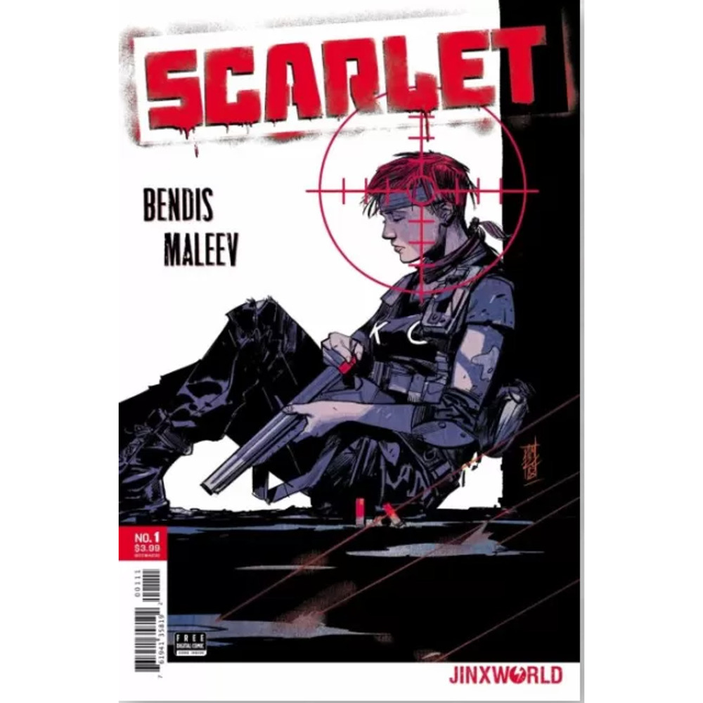 Scarlet (DC Comics) #1A Regular Alex Maleev Cover